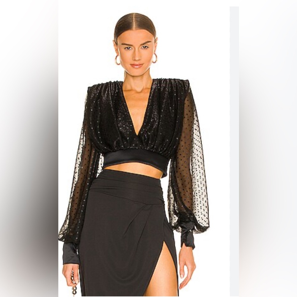 House of cb lio crop top